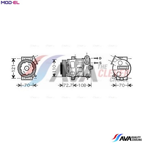 Compressor air conditioning - compressor,
