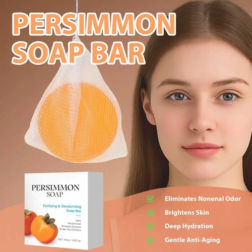 Persimmon soap bar for - persimmon, body
