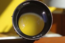Taylor Hobson 12inch F4 British military aerial lens.  ?? Hasselblad Mount ??