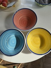 3 x Whittard Serving Bowls -