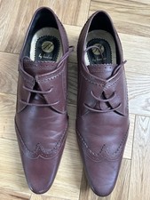Hudson Ellington Calf Men’s Brogue Shoe Bordo Burgundy UK 10 - only worn once 