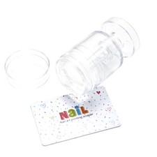 Rotatable Nail Stamper Kit,French Tip Nail Art Stamper Adjustable Pattern Size