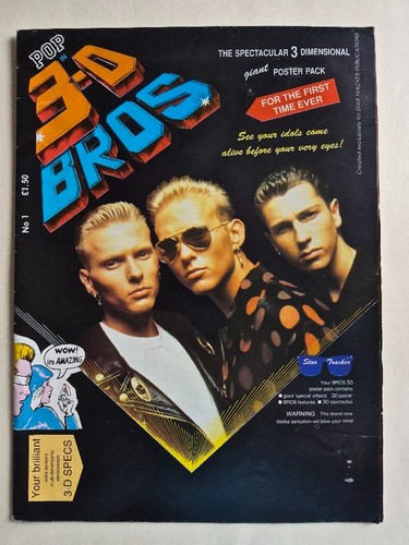Rare vintage pop d - rare, 3-d