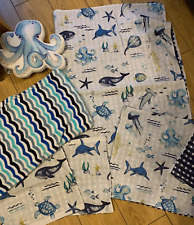 SEA LIFE SHARK kids Bedding bundle, duvet set, cushion covers, cushion blanket