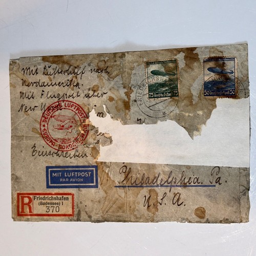 Graf zeppelin flight - graf, flown