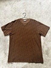 Dior Brown Towel T Shirt (size: Small)