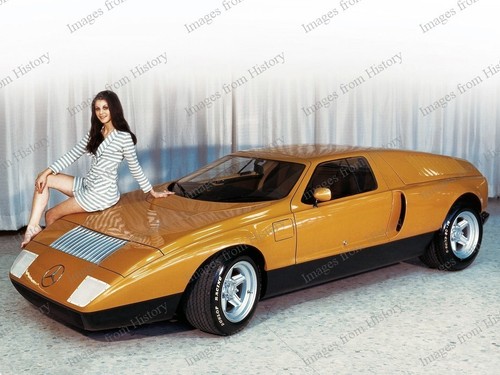 8x10 print mercedes benz - print, c-111