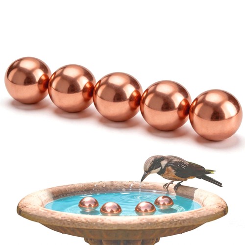 Pcs bird bath copper - copper, disk