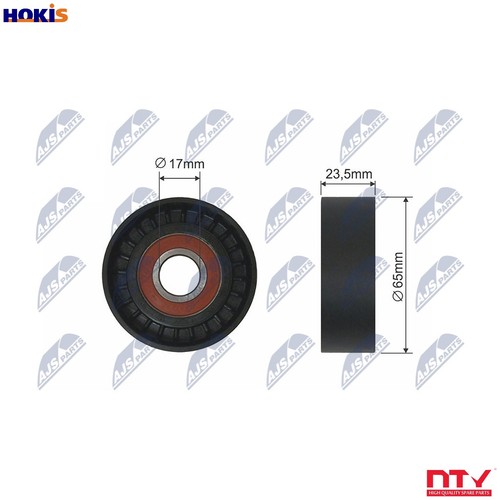 Tensioner pulley vribbed belt - pulley,