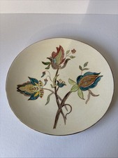 Wood And Sons Hand painted Plate Signed Douglass Circa 1959 Vintage