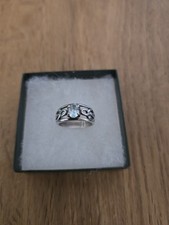 Vintage Silver Light Blue