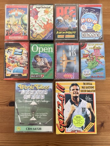 Commodore games bundle - games, x