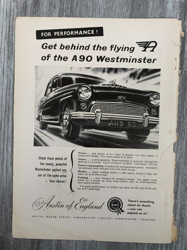 1956 austin england 7x10 - austin, of