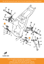 YAMAHA Cover, Footrest