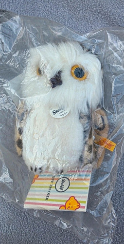Steiff wittie owl - wittie, plush