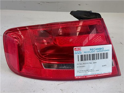 Rear light left audi - rear,
