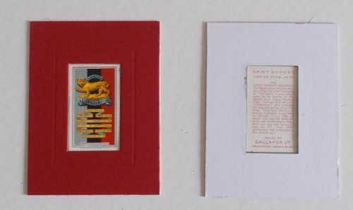 Cigarette card gallaher - cigarette,