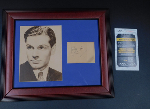 Laurence olivier signed - olivier,