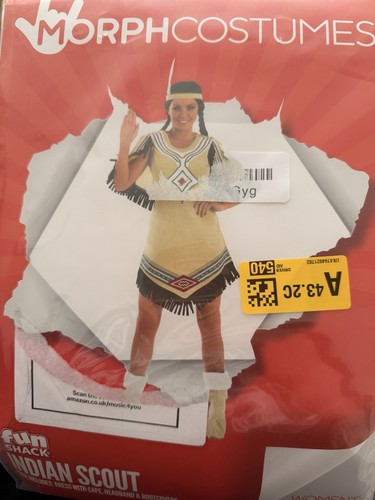 Indian scout adult fancy dress - scout,