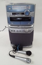 Goodmans XB10CDG CDG Karaoke System with 2 Microphones - Bundle