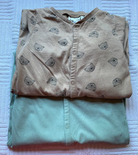 H&M Boys 2 x Sleep Suits Teddy