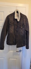 Replay Black Denim Fleece