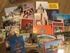 Elvis mixed bundle - Memphis Germany Seattle Graceland Postcards Photos Leaflets