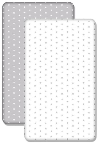 Baby 2pack fitted cot - 2pack, sheet
