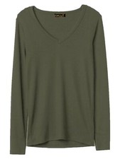 Women Ladies Long Sleeve V