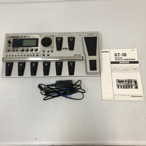 Boss guitar effects - boss, gt-10