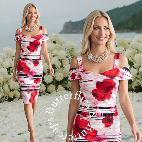 Roman size stretchy dress - roman, 14