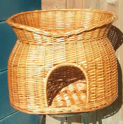 Durable cat basket wicker - durable,