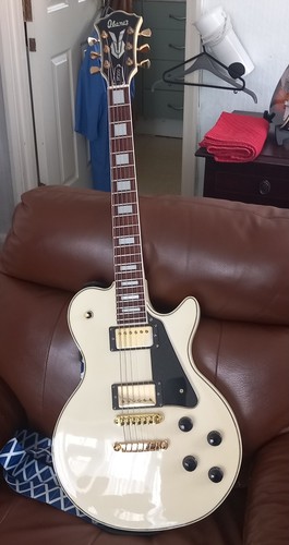 Guitar ibanez les - ibanez, pf200