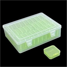 Piece green plastic storage - 31,