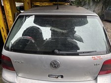 VW GOLF MK4 2004 BOOT LID TAILGATE BARE SILVER LA7W REF:V2984