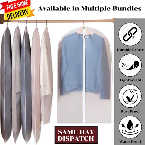 10x clear garment - 10x, hanging