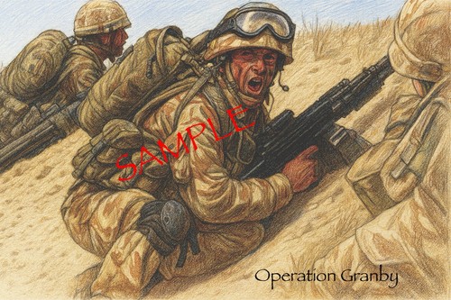 British army 1st gulf war - british,