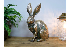 Antique gold rabbit - antique,