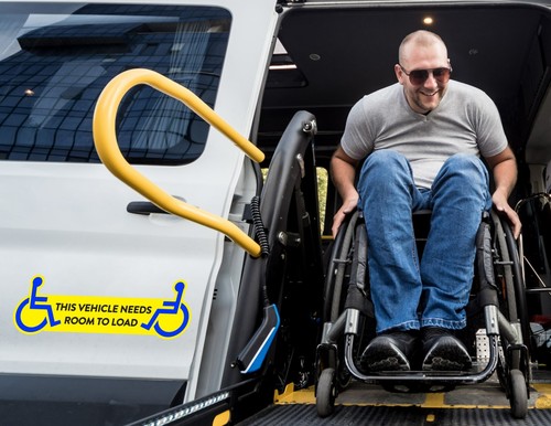 Wheelchair access van - van, car