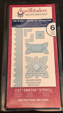 Lace Doily Accents border corner Spellbinders Shapeabilities die set - S5-062