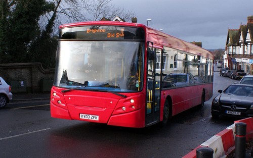Sussex bus kv03zfk burgess - sussex,
