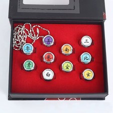 Anime Cosplay Ring Set