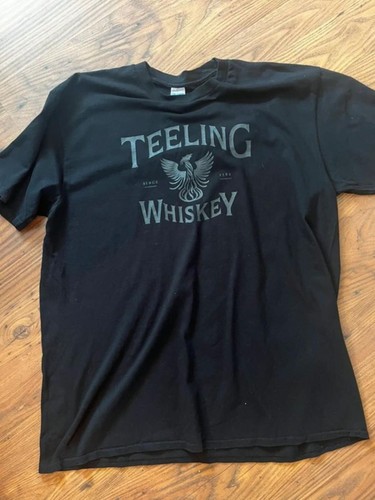Teeling whiskey black shirt - whiskey, t-shirt