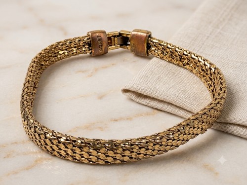 Vintage monet gold - vintage, tone