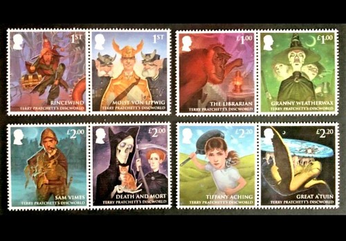 Terry pratchett discworld x8 - pratchett's,