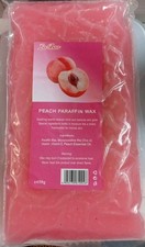 450g Peach Paraffin Wax Block