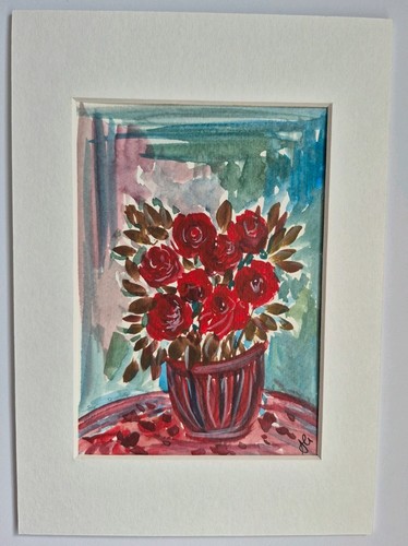 Rosea vase painting - rosea,