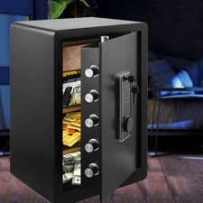 73L Digital Security Safe Box Electronic Money Cash Jewelry Deposit with 2 Keys