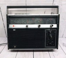 Sharp Vintage Radio FV-16 1970s 6 Band Transistor Stereo - Working 