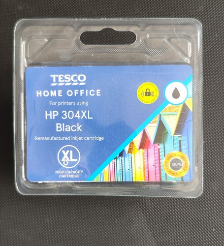 Tesco 304 black ink - hp,